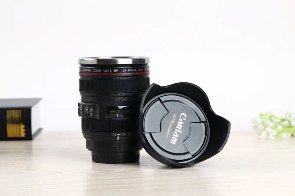 Creative 400ml Stainless Steel Liner Camera Lens Mug, Coffee Tea Cup Mug With Lid, Novelty Gifts Thermocup Thermo Mug, SLR Camera Coffee Mug,  Stainless Steel Vacuum Flasks Thermal Insulation Cup Creative 400ml Stainless Steel Liner Camera Lens Mug, Coffee Tea Cup Mug With Lid, Novelty Gifts Thermocup Thermo Mug, SLR Camera Coffee Mug,  Stainless Steel Vacuum Flasks Thermal Insulation Cup